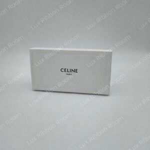 CELINE PARIS White Rigid Gift Box Logo Storage Luxury Packaging EUC